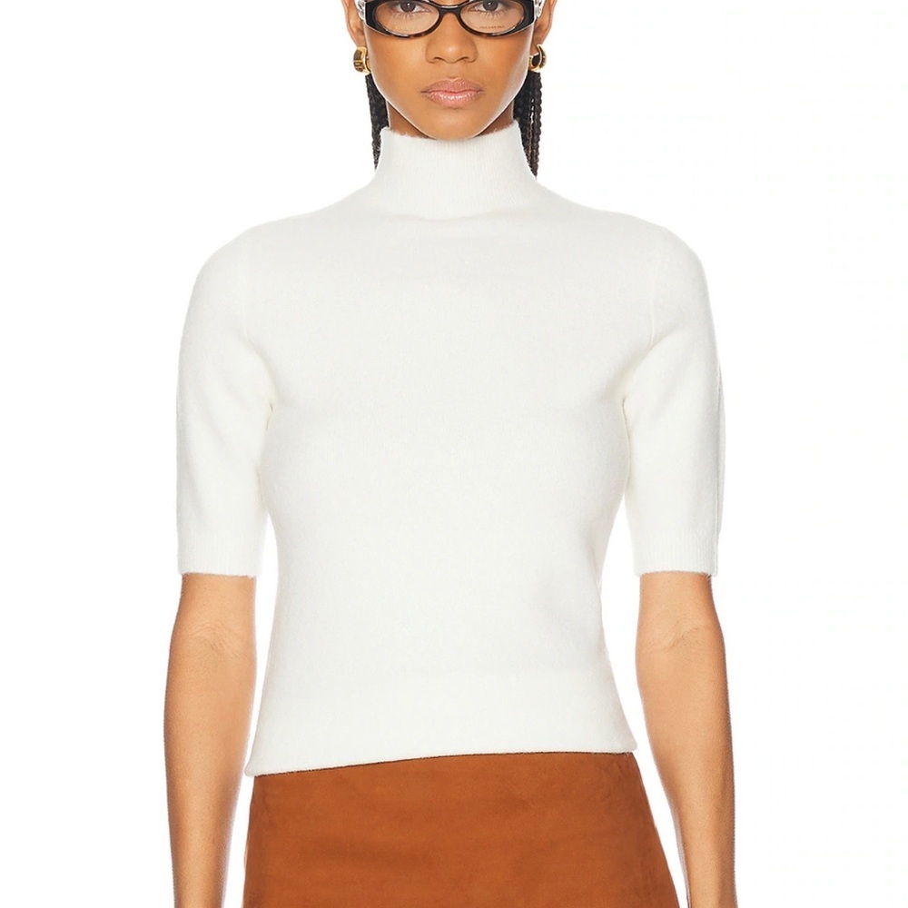 NWOT SER.O.YA Yael Knit Top in Eggshell size small